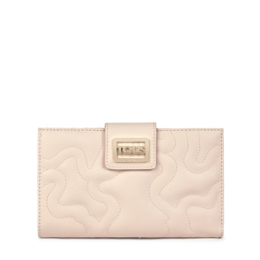 Large beige Kaos Dream Wallet | TOUS