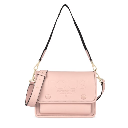 Sac à bandoulière Audree T POP moyen rose