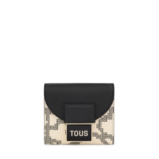 Beige Change purse-cardholder TOUS MANIFESTO