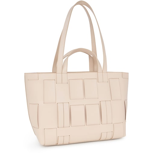 Tote bag TOUS Damas bege e malva