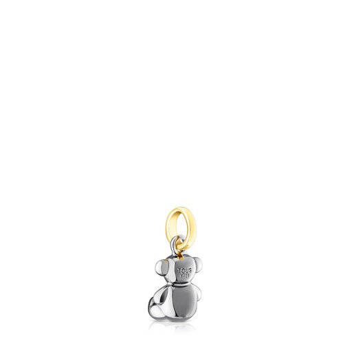 TOUS Dark silver and silver vermeil Bold Bear Bear pendant | Plaza Del  Caribe