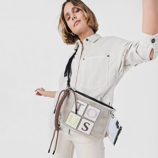 ベージュのクロスボディバッグ TOUS Net