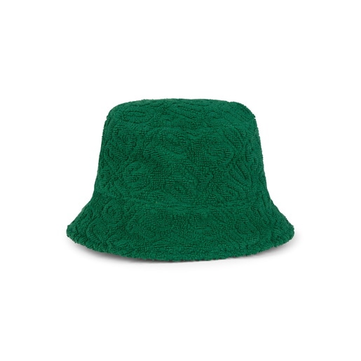 Gorra de platja Logo verd