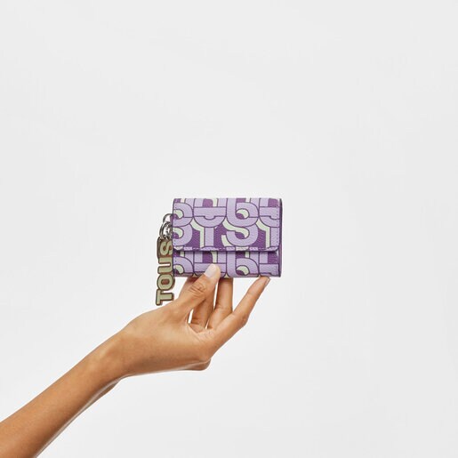 Mauve Envelope Key ring TOUS MANIFESTO