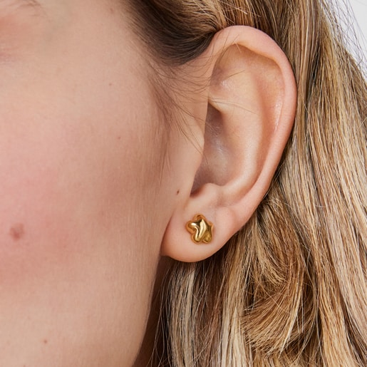 Gold Flower earrings TOUS Balloon