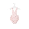 Baby romper in Pic pink