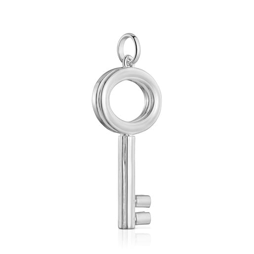 37 mm silver key motif Pendant TOUS Unlock