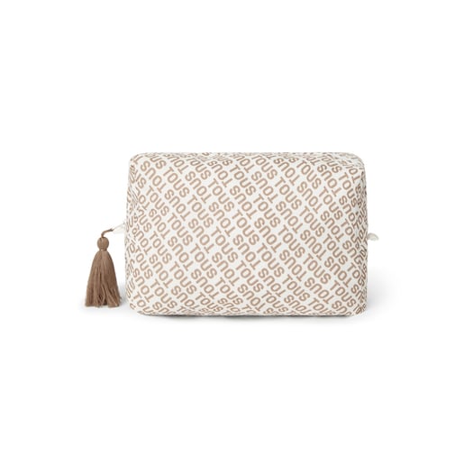 Toiletry bag in Classic beige