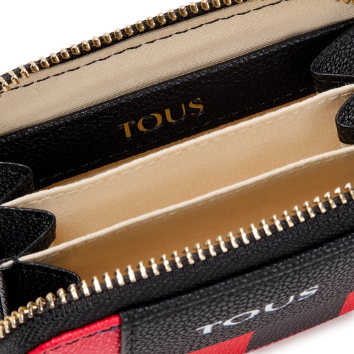 ארנק מטבעות TOUS Mimic בצבע שחור