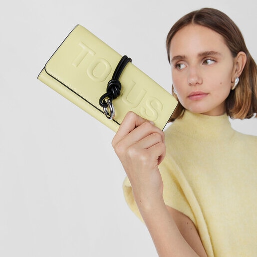 Billetera amarilla TOUS Cloud