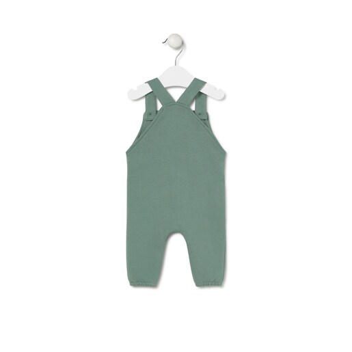 Baby romper in Soft green