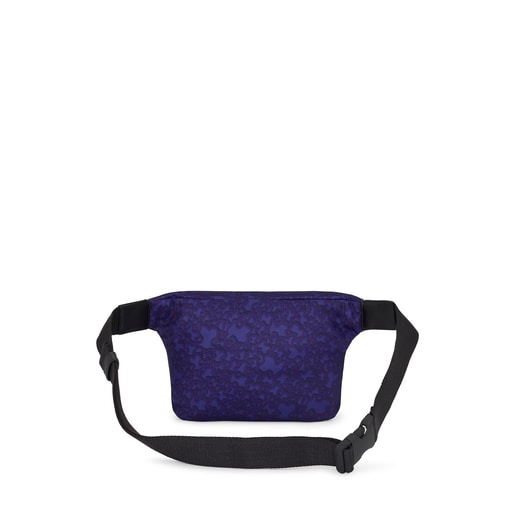 Purple-colored nylon Kaos Mini Evolution waist bag