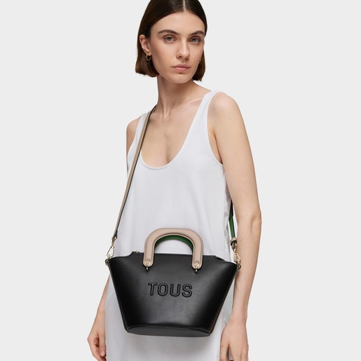 Small black Tote bag TOUS Helen