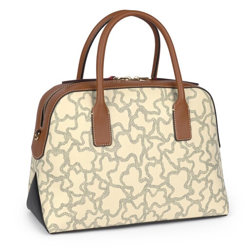 Icon Multi Beige - Red Bowling Bag |