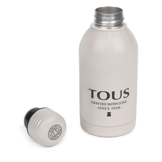 Botella termo Tous Crafted beige