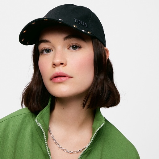 Gorra negra TOUS Jewelry Studs