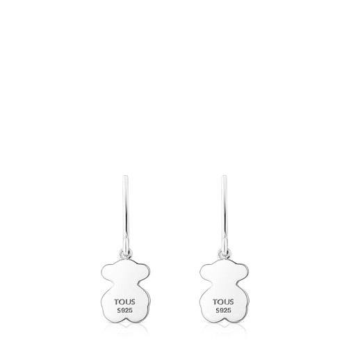 Серебряные серьги Areia с ониксом