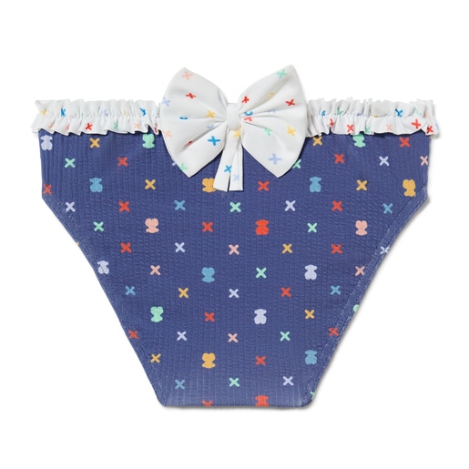 Bañador culetín con volantes XSwim Azul Marino