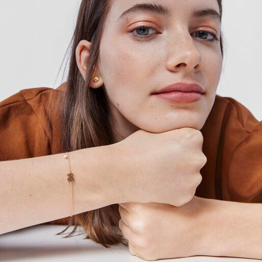 Золотой браслет Oceaan с жемчугом