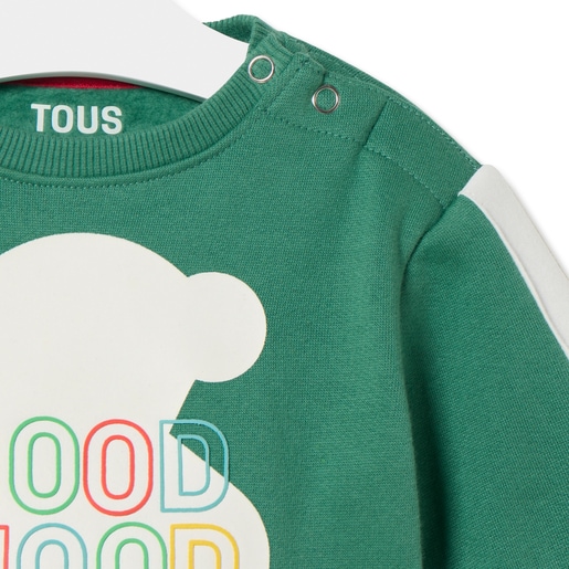 Good Mood sweatshirt in Casual green