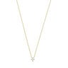 Collaret creu d'or i 0,08 ct de diamants Les Classiques