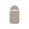 Universal-fit baby footmuff in Soft beige