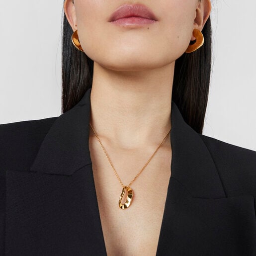 Silver vermeil Necklace Gregal