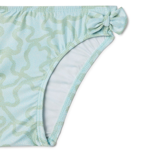 Girls bikini in Kaos green