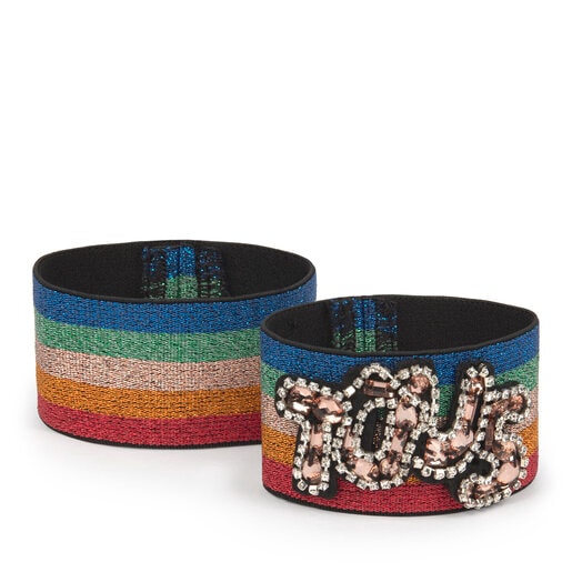 Bracelet élastique TOUS multicolore