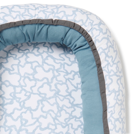 Baby sleep nest in Kaos blue