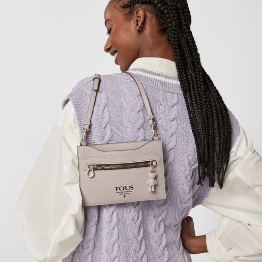 Tarjetero colgante Tous Pop malva