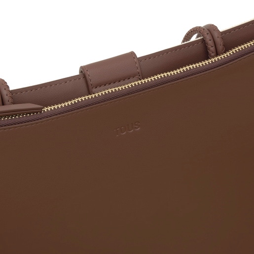 Shopper grande de jacquard beige TOUS Summer Holidays