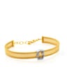 Pulsera Icon Mesh de Oro blanco con Diamantes