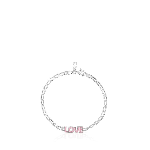 Bracelet Love TOUS Crossword lilas