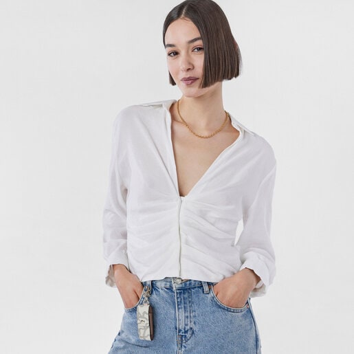 Funda colgante para pintalabios beige Kaos Legacy