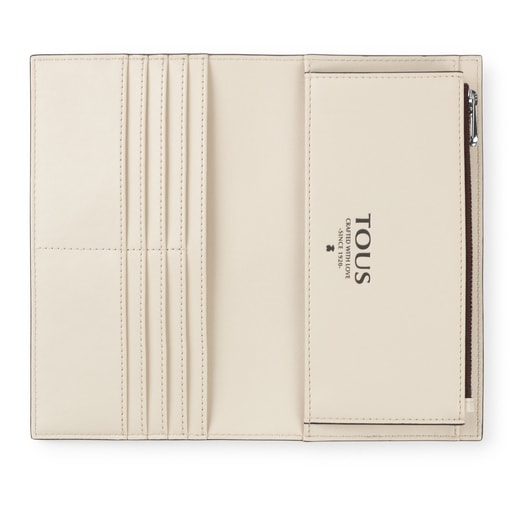 Large beige TOUS Funny Pocket wallet