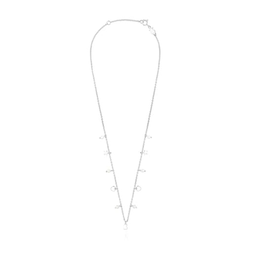 Silver and Pearls Cool Joy Necklace | TOUS