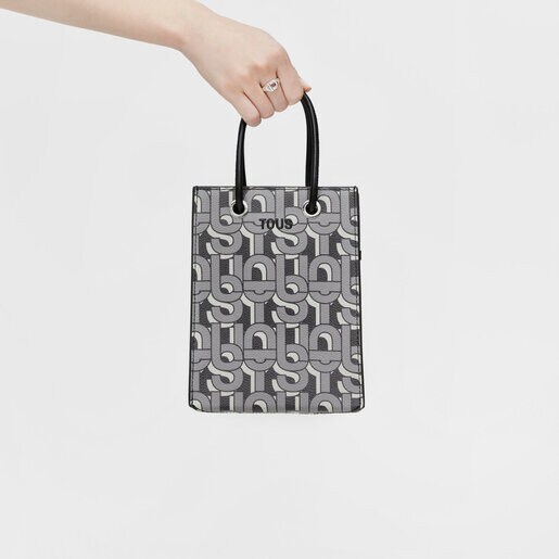 ブラックのミニバッグ TOUS MANIFESTO