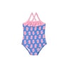 Girls one-piece swimsuit in Chic blue