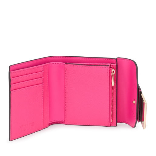Cartera Flap fucsia TOUS Sylvia