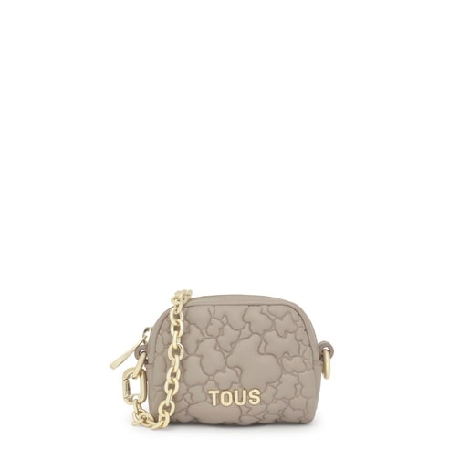 Taupe Change purse TOUS Puffy Bear