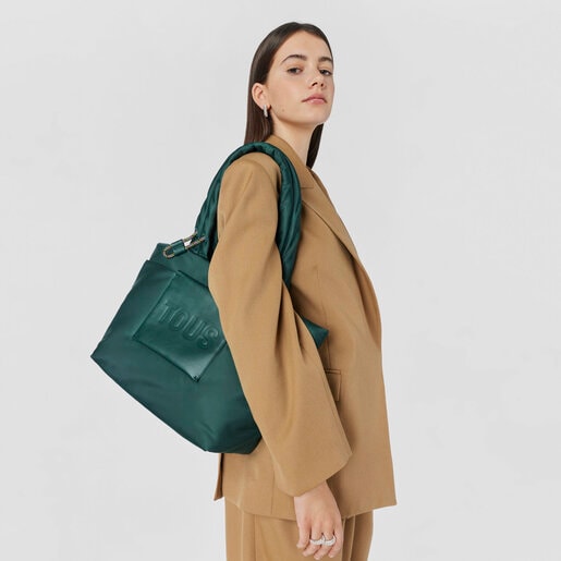 Large green TOUS Marina Tote bag