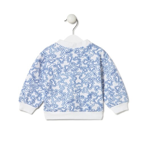 Sweatshirt in Kaos blue