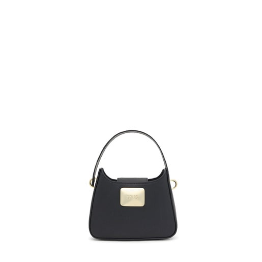 Mini bolso de hombro negro TOUS Lucia