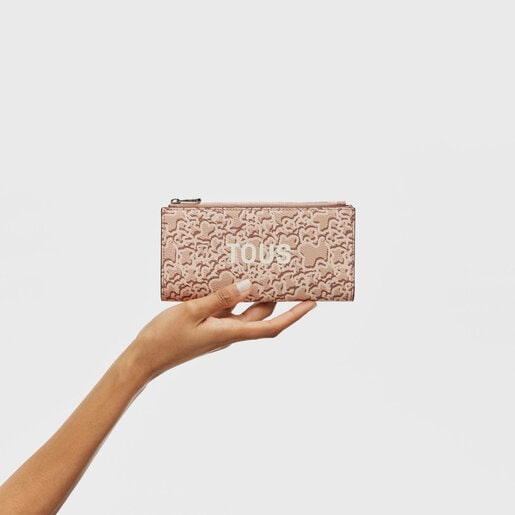 Taupe-colored Wallet Kaos Mini Evolution