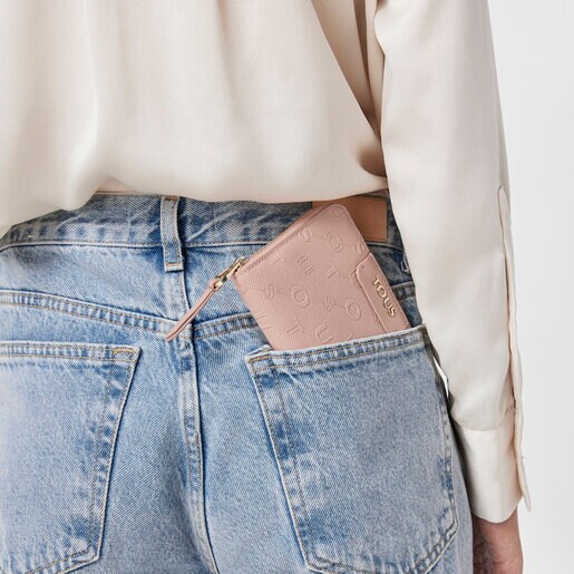 Cartera Script Day rosa