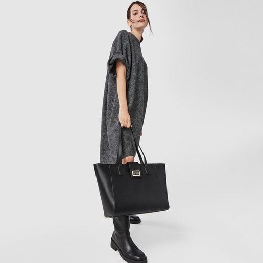 תיק סל TOUS Funny גדול בצבע שחור