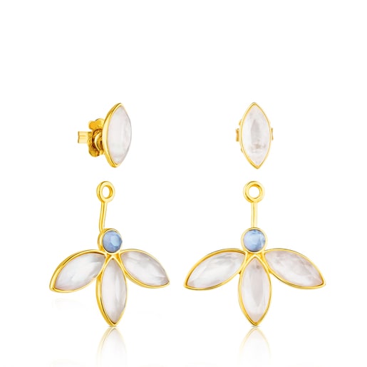 Vermeil Silver Beach Earrings