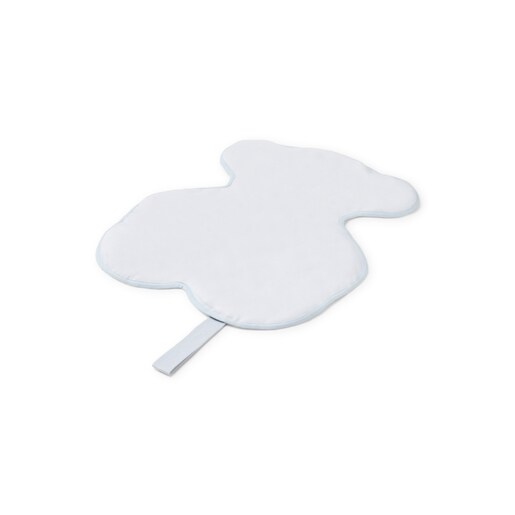 Bear-shaped travel changing mat in Kaos sky blue