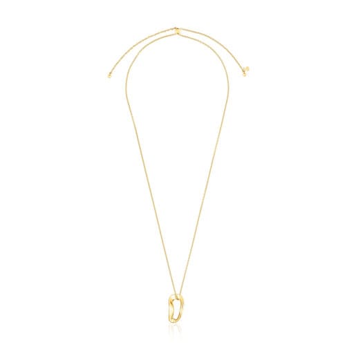 Silver vermeil Necklace Gregal | TOUS